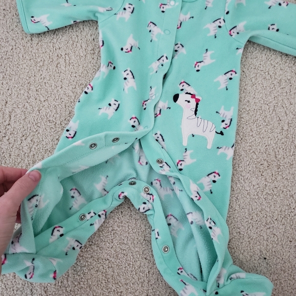 0-3M pajama sleeper - Picture 3 of 3